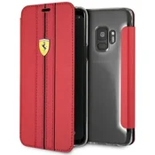 Ferrari Crvena urbana preklopna maska za Samsung Galaxy S9