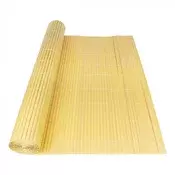 Balkonski pokrov za balustrado PVC 1,5x3 m bambus
