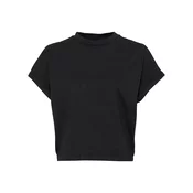 Urban Classics Curvy Majica Short Pigment Dye Cut On Tee, crna