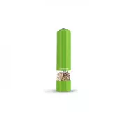 Esperanza Malabar Pepper Grinder 4xAA Battery Adjustable Grinding Thickness One Button Control Green EKP001G