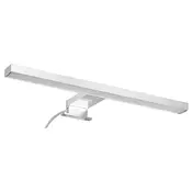 VATHULT LED svetlo za element/ogledalo, boja aluminijuma, 350 mm
