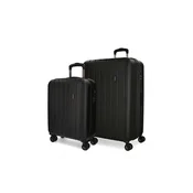 MOVOM WOOD set kofera 2/1 - crna ( 53.189.61 )
