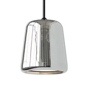 New Works Nova dela Material Nova izdaja Viseča svetilka Steel - Dnevna soba/jedilnica - Dizajn - črna, krom - Kovina
