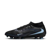 Nike Phantom 6 High Academy Multi-Ground Football Boot - Black