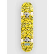 Meow Skateboards Sticker Pile Soft Top CMYK 6.75 Complete yellow
