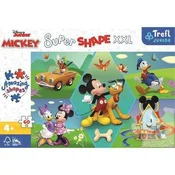 Trefl Puzzle Super Shape XXL Mickey Mouse: Zabava 60 kosov