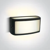 ZIDNA SVJETILJKA LED 10W/700lm/3000K IP54 ANTRACIT