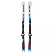 Salomon ADDIKT + MI12 GW F80 WH, set all round smuči, bela L47651600