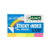 shumee Papirnati indeksni zavihki 20x50mm 4x50kos škatla 24kos