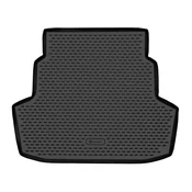 Universal rubber trunk mat