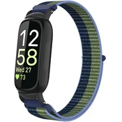 INF Združljiv z Fitbit Inspire 3 najlonskim paščkom z zanko - na voljo več barv MultiColor, (5000116885)
