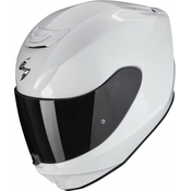 Integralna motociklisticka kaciga Scorpion EXO-391 Jednobojna bijela
