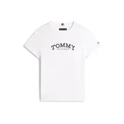 TOMMY HILFIGER Majica črna/bela