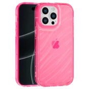 Aurora Wave maska za iPhone 15 Pro Max - crvena