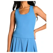 Ženska brezrokavna majica Wilson W Sidney Rib Tank Blue S