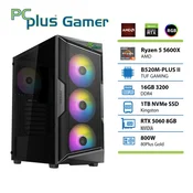 PCPLUS Gamer Ryzen 5 5600 16GB 1TB SSD RTX 5060 OC 8GB gaming namizni računalnik