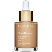Clarins Skin Illusion SPF 15 ( Natura l Hydrating Foundation) 30 ml (Odtenek 111 Auburn)