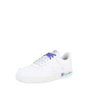 Nike Sportswear Nizke superge Air Force 1 07 zelena / vijolično modra / bela