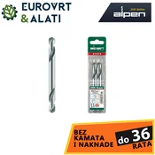 SVEDRI ZA JEKLO HSS SUPER fi 4,2mm 2kos OBOJESTRANSKI, ALPEN | Topdom