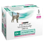 Purina PURINA Pro Plan Veterinary Diets EN St/Ox Gastrointestinal Losos Mokra Hrana za Mačke 2 x 10 x 85 g