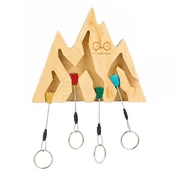 YY Vertical Key Holder Držalo za gorske ključe, javor