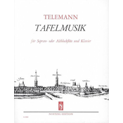 TELEMANN:TAFELMUSIK SOPRAN,ALT BLOCKFLOTE UND KLAVIER