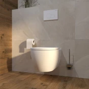 Viseca toaletna školjka Concepto Sierra Matt White Rimless 52
