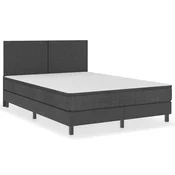 MAISON CHIC boxspring posteljni okvir - dvoposteljna postelja (160x200cm), sivo blago