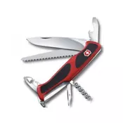Victorinox Švicarski džepni nož Broj funkcija 12 Victorinox RangerGrip 55 0.9563.C Crvena, Crna