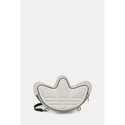 adidas Ročna torba Trefoil Rhinestone KS9294 Srebrna