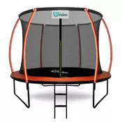 INLEA ULTIMATE Jump Trampolin 305 cm s vnútornou ochrannou šetitou - narancasta