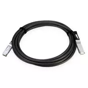 PLANET 100G QSFP28 Direct Attached omrežni kabel Črna, Kovinska 5 m