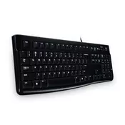 Logitech Keyboard K120 for Business, Black, YU, USB