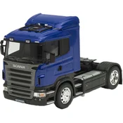 Metalna igracka Welly - Kamion Scania R470, 1:32, plavi
