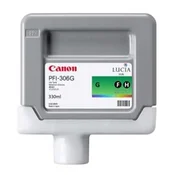 CANON PFI-306 (6664B001), originalna kartuša, zelena, 330ml, Za tiskalnik: CANON IPF8300, CANON IPF8300S, CANON IPF8400, CANON IPF8400S, CANON IPF9400