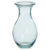 BERGKÖRSBÄR Vaza, steklo/zelena, 15 cm