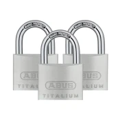 KLJUČAVNICA OBEŠANKA ABUS TITALIUM 727/40 40mm 3-DELNI SET | Topdom