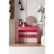 HANAH HOME Sto za šminkanje Harmony Mini Round Raspberry
