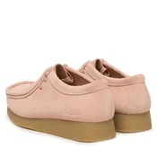 Nizki čevlji Clarks WallabeeEVOSh 26186342 Roza