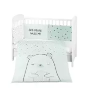 KKB60116 Posteljina sa ogradicom Bear with Me mint