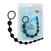 X10 Anal Beads Crne