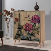 Hanah Home Komoda Multilux Hrast