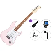 PSD Guitars STC-100-HSS Standard SET Pink Električna kitara