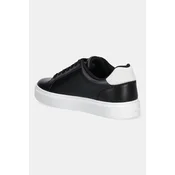 Calvin Klein Superge Classic Cupsole Laceup Lth YM0YM01435 Črna