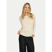 ONLY Bluza Ella 15368469 Bež Slim Fit