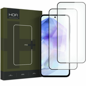 ZAŠČITNO STEKLO HOFI GLASS PRO+ 2-PACK GALAXY A35/A55 5G BLACK