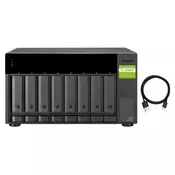 QNAP Systems TL-D800C kućište proširenja 8-ležište [0/8 HDD / SSD 1x USB 3.2 Gen 2 Type-C]