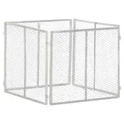 Vidaxl vidaXL Vrtni kompostnik 85x85x70 cm pocinkano železo