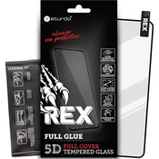 Sturdo Rex Kaljeno steklo za Samsung Galaxy S23 Plus/S22 Plus, Full Face - Črna