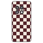 Silikonski črni ovitek za OnePlus 13 5G - Checked Away